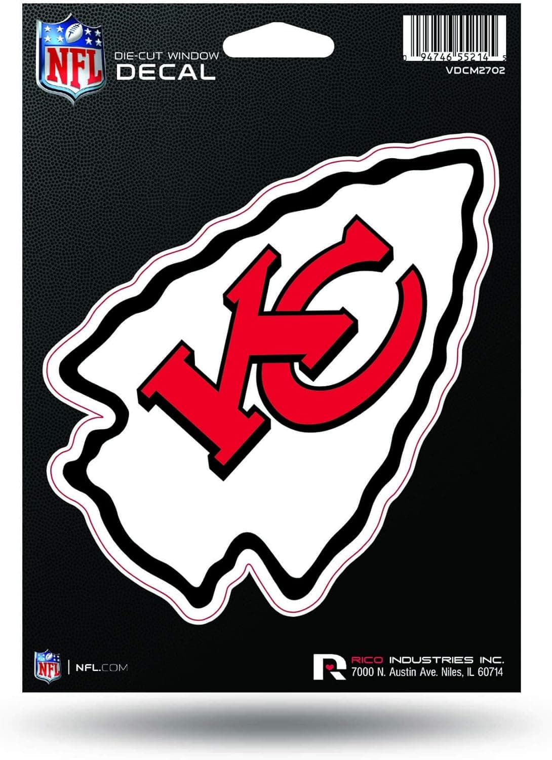 Save 15% on KC Chiefs NFL Decal