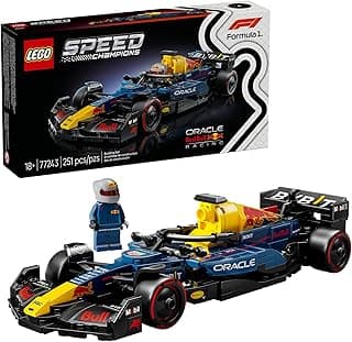 International Model - Lego Speed Champions Oracle Red Bull Racing RB20 F1 Race Car Model Kits - Building Set for Adults, Ages 18+ with Realistic Features - Red Bull DIY Crafts for Display - 77243