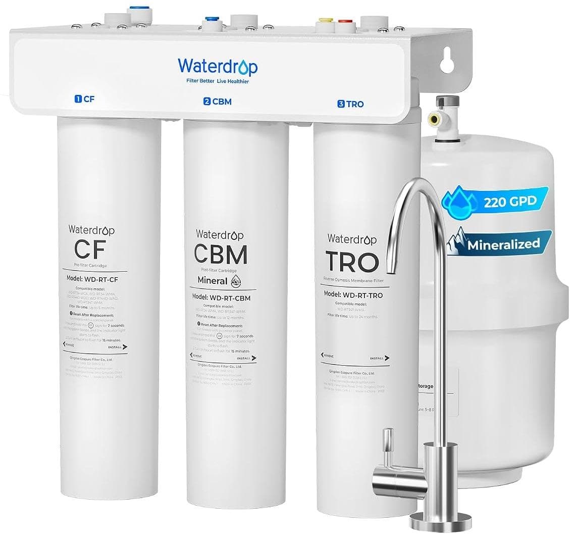 Waterdrop T3-T Remineralization Reverse Osmosis Filter - 34% Off