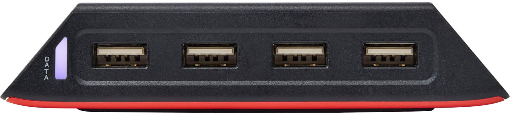 PowerA - 4-Port Hi-Speed USB Hub for Nintendo Switch - Black