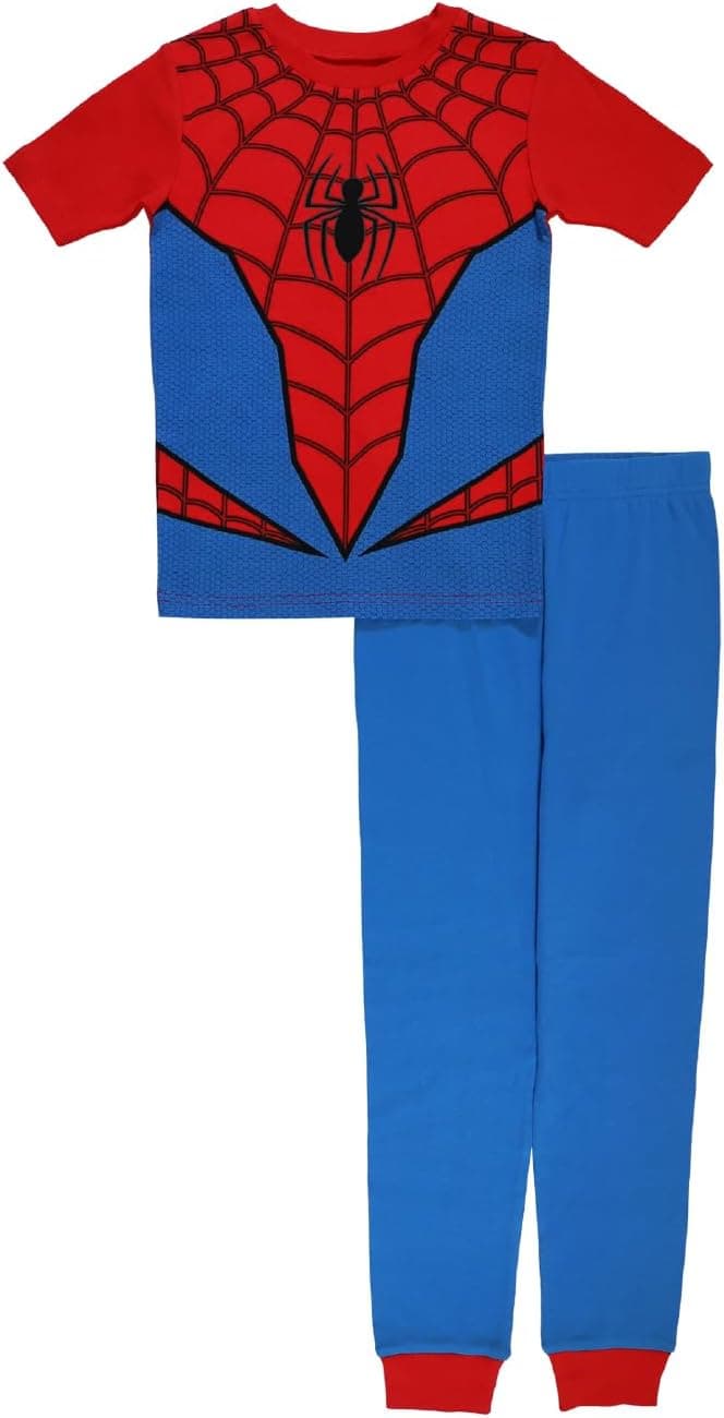 Cozy Marvel Spider-Man Pajama Set for Boys