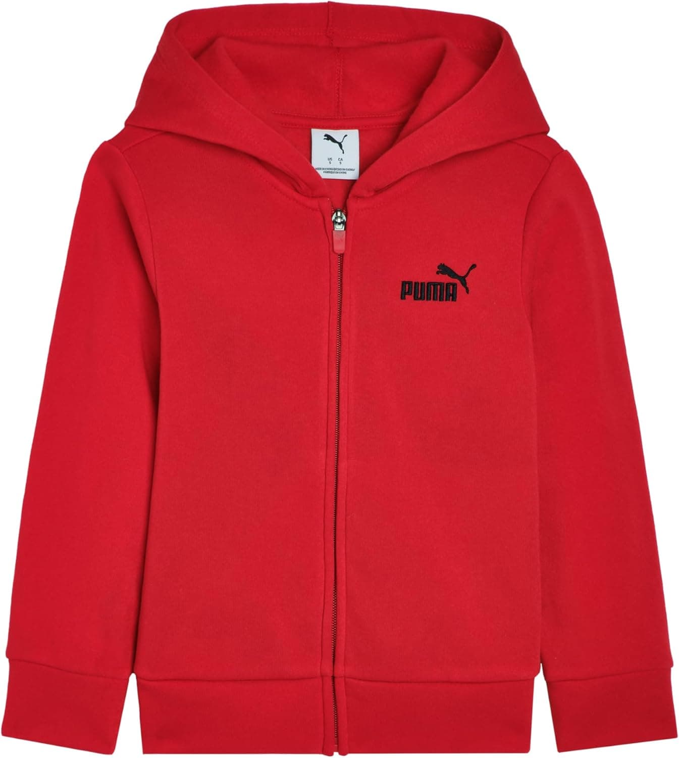 Cozy PUMA Fleece Zip-Up Hoodie for Boys - 54% Off