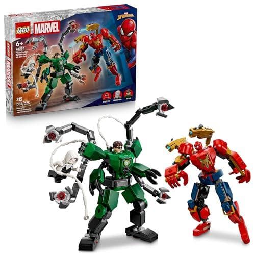 Save 20% on LEGO Marvel Mech Battle: Spider-Man vs. Doc Ock