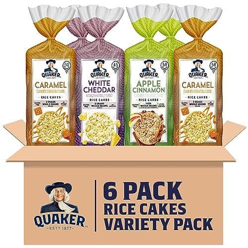 Save 33% on Quaker Rice Cakes Variety Pack