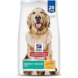 Hill's Science Diet Adult Dog Food (25 lbs) - Chicken & Brown Rice