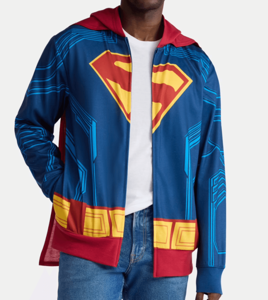 Superman Cosplay Hoodie from Walmart