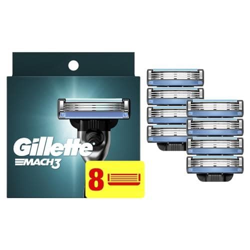 Gillette Mach3 Razor Blade Refills - 50% Off on Amazon
