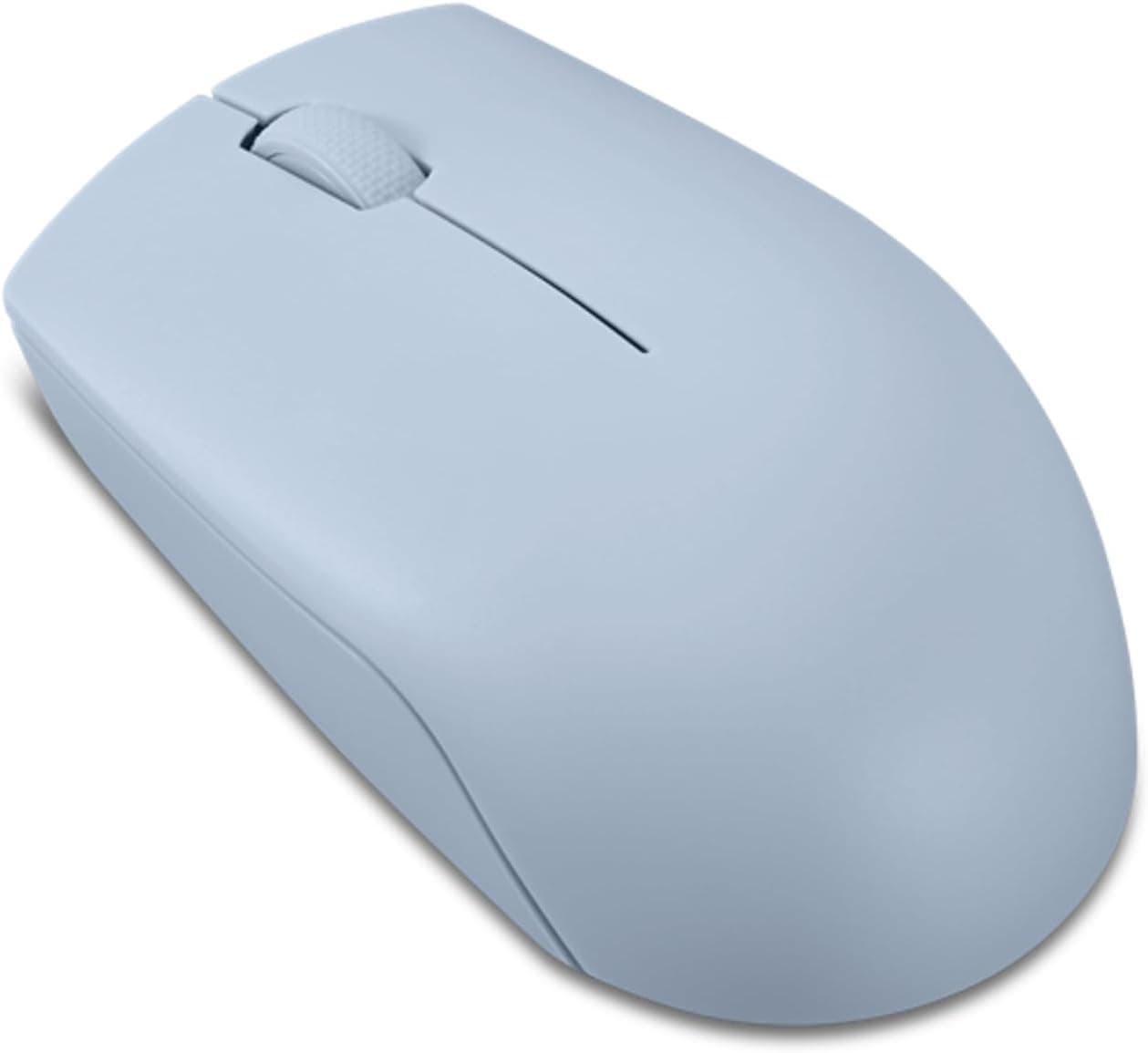 Wireless Compact Mouse by Lenovo - Ambidextrous & Long-Lasting
