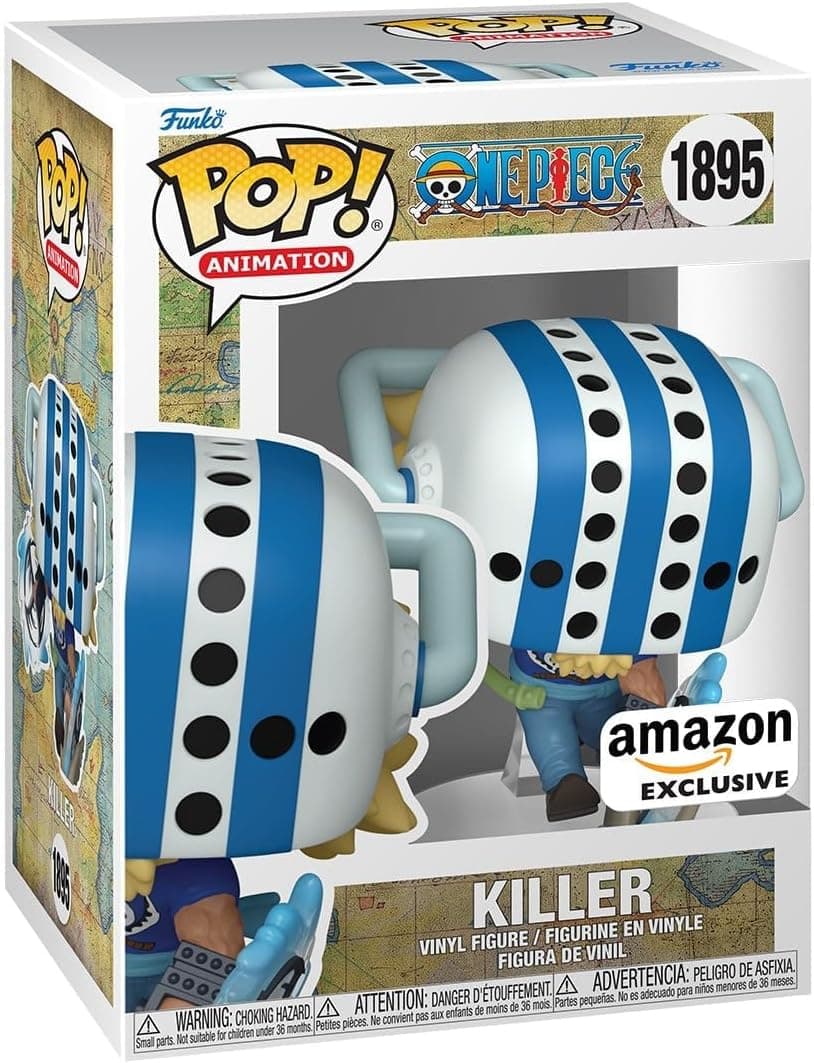 Exclusive Funko Pop! One Piece Killer Figure - 57% Off