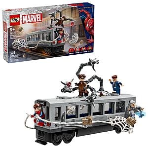 LEGO Marvel Spider-Man vs. Doc Ock Subway Train Scene