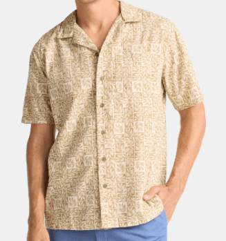 George Men's Linen-Blend Shirt