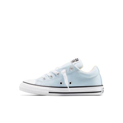 Converse Kids' Street Ox Low Top Sneakers - Light Blue 4