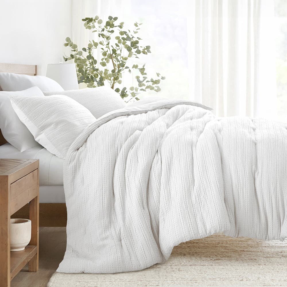 Upgrade Your Bedding with 72% Off Textured Comforters + Free Shipping