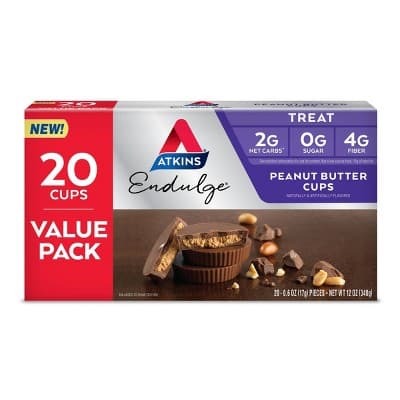 Atkins Endulge Peanut Butter Cups - 20ct/4.5oz