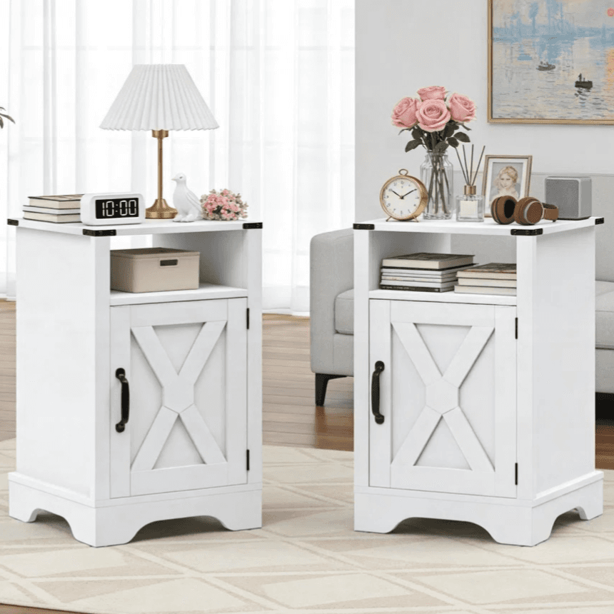 Wayfair: 60% Off 2 Side Tables with Charging Stations