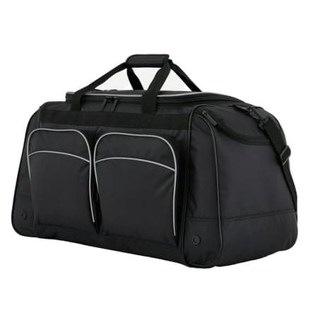 Protege 28 in Jumbo Sport Duffel Bag for Travel, Black