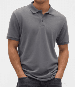 GAP Men's Stretch Pique Polo Shirt Gap Factory