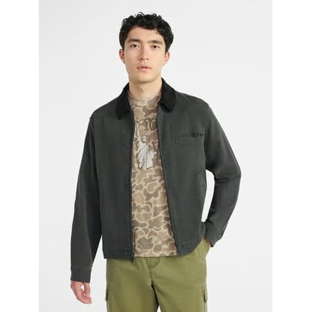 No Boundaries Men's and Big Men's Workwear Garage Jacket, Size S-3XL