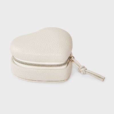 Heart Travel Jewelry Organizer - A New Day™ Cream