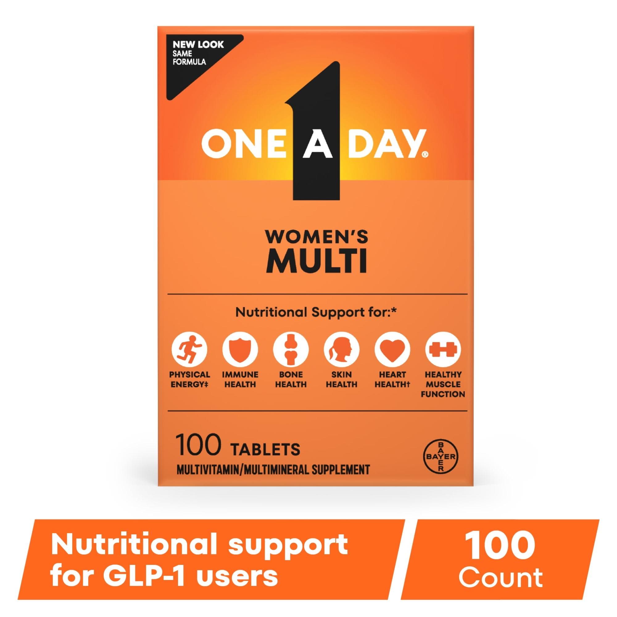 100-Count One A Day Women's Multivitamin Walmart