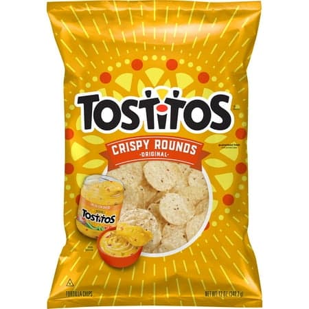 Tostitos Tortilla Chips Crispy Rounds, 12 oz Bag