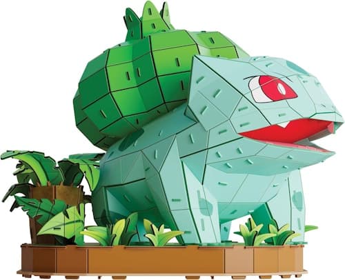 4D Build Pokemon Bulbasaur 3D Model Kit