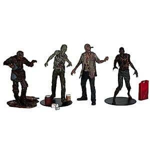 4-Pack of McFarlane Toys The Walking Dead 5" Walkers Figures for $13