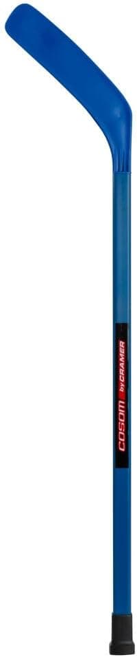 Cosom Elementary Plastic Hockey Sticks for Floor Hockey, Ice Hockey, and Street Hockey for Kids, Youth Hockey Training Equipment, Physical Education Equipment, Plastic 36" Stick, Standard Shaft, Blue