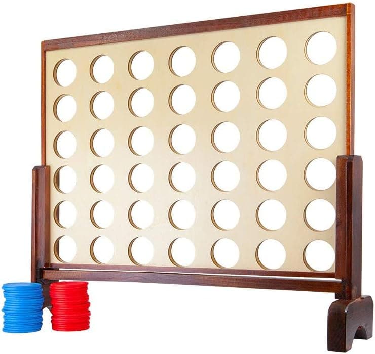 Monoprice Giant Four-in-a-Row: Outdoor Fun for Any Event