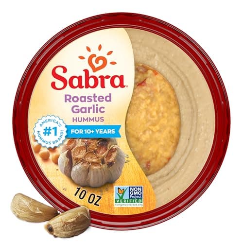 Savor the Roasted Garlic Goodness of Sabra Hummus