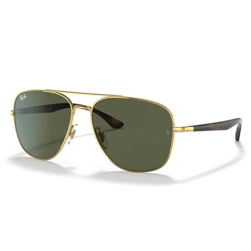 Ray-Ban Green Aviator Sunglasses - 66% Off