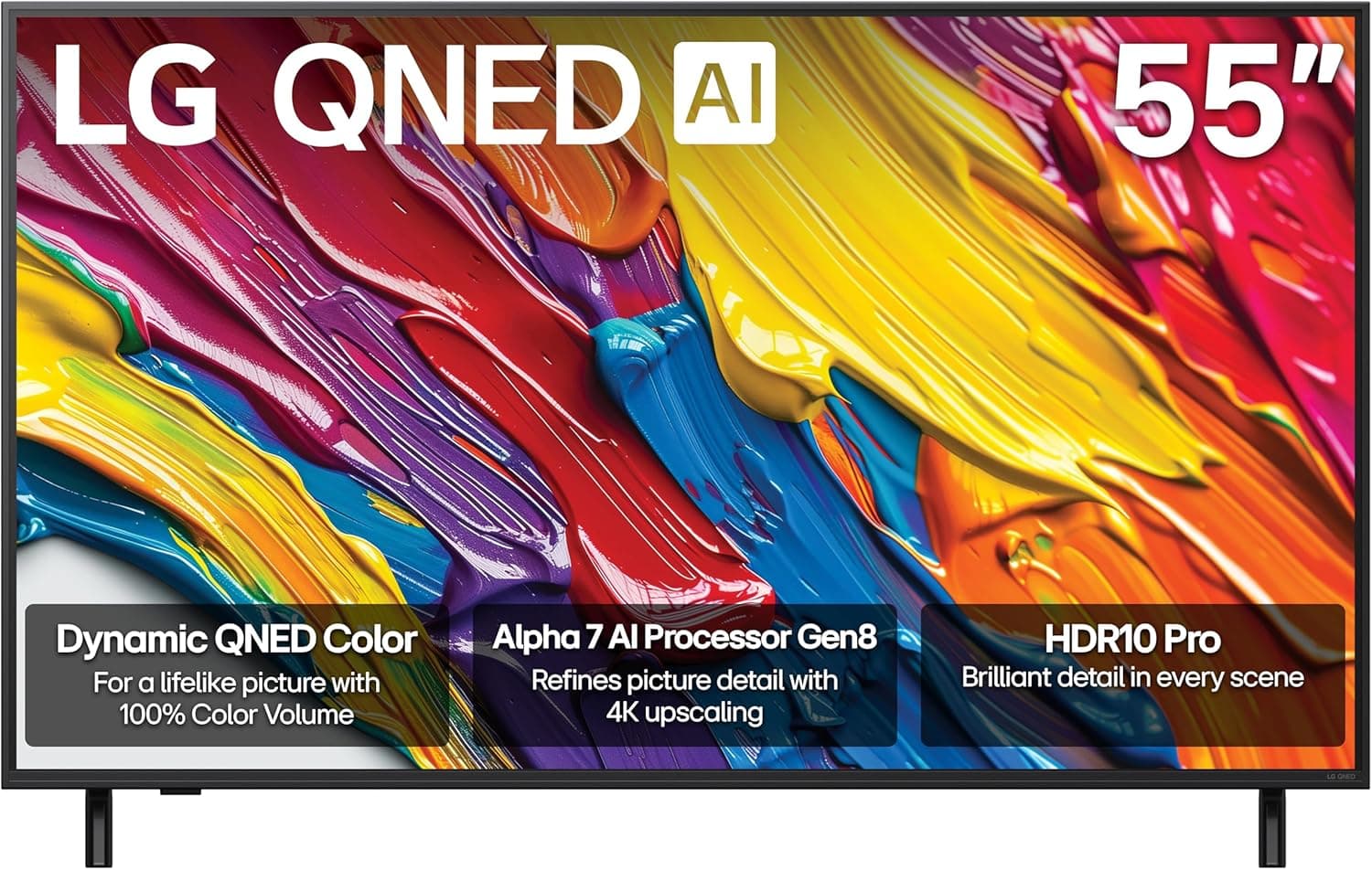 Experience Cinematic Excellence with the LG QNED AI 4K Smart TV