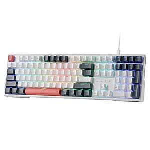 Redragon K668 RGB Wired Gaming Keyboard (Red Switch) - $33 & More