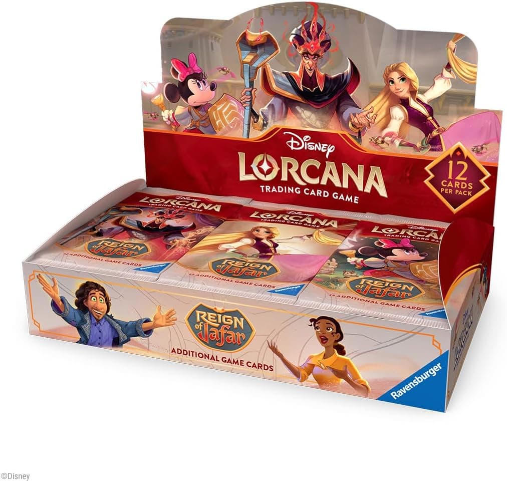 Collectible Disney Lorcana TCG Booster Packs - Reign of Jafar