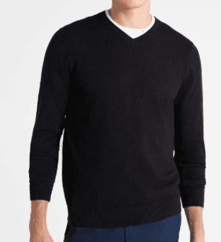 Cozy Up in Free Assembly Men's Yarn V-Neck Sweater