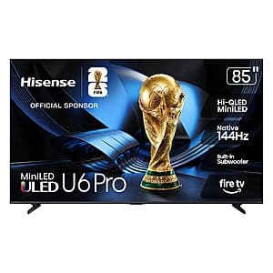 Experience Stunning 4K 144Hz Mini-LED ULED Smart TV from Hisense