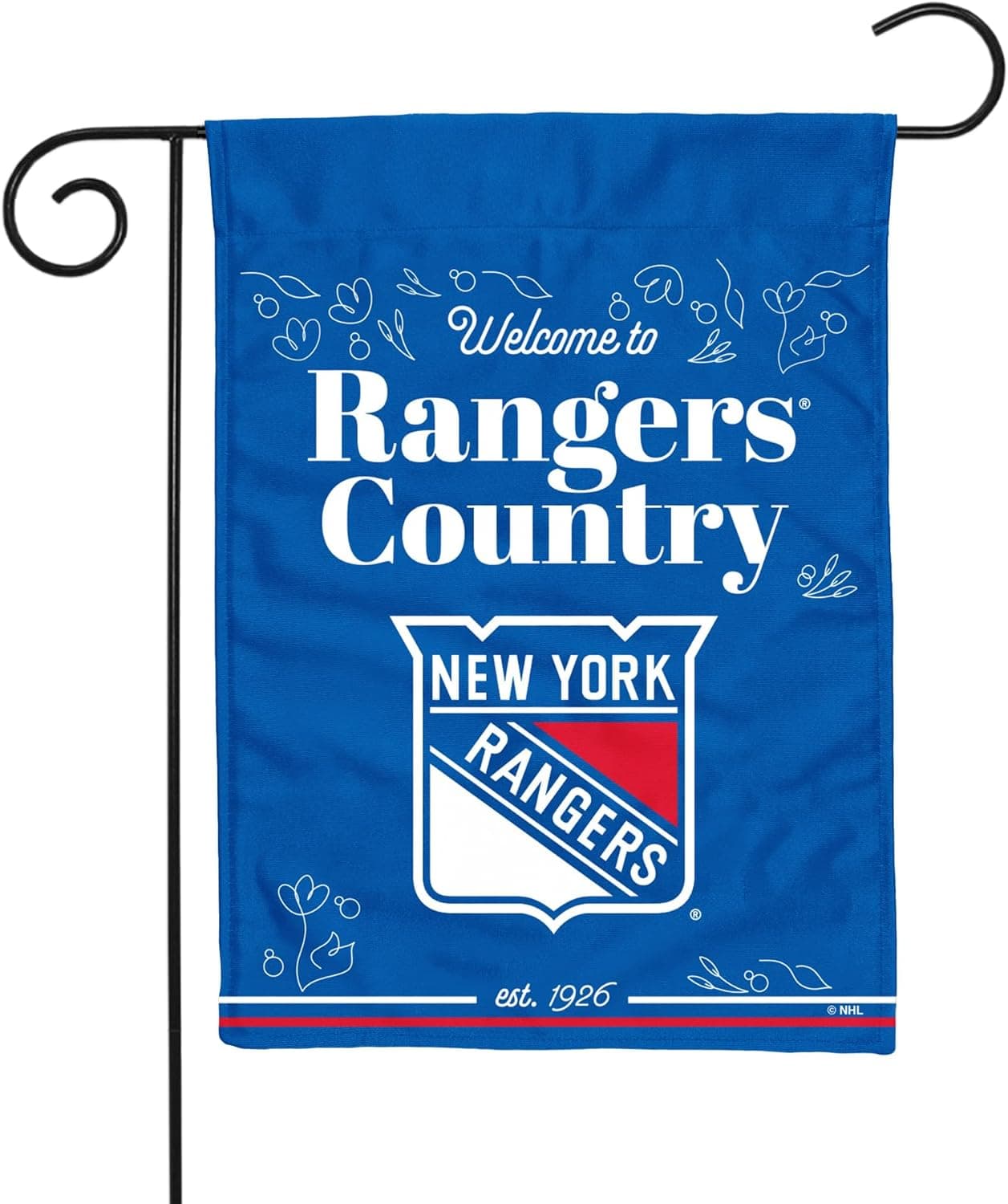 Showcase Your Rangers Pride with the NHL Hockey New York Rangers Garden Flag