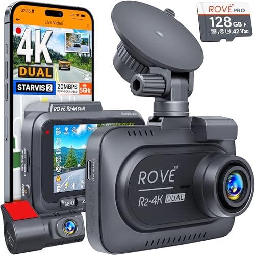 Rove R2-4K DUAL Dash Cam Front and Rear Amazon