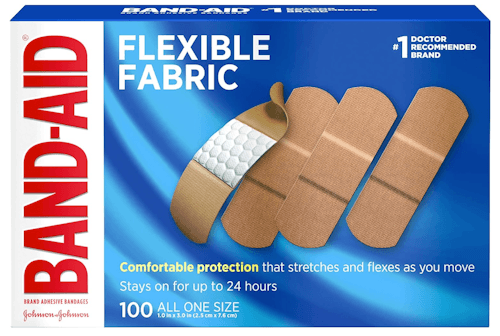 Flexible Fabric Bandages for Everyday First Aid