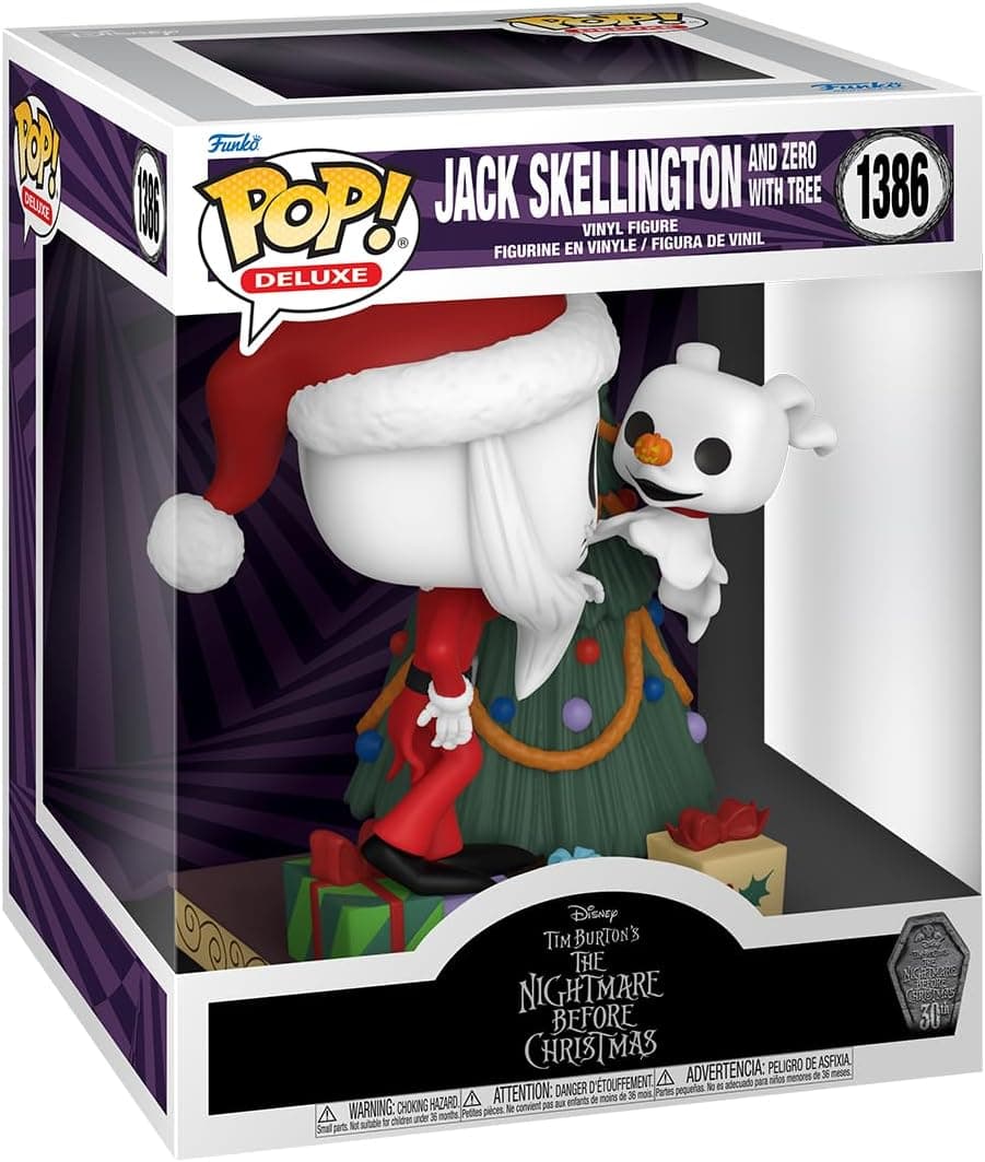 Funko POP! Jack Skellington & Zero with Tree - Collectible Vinyl Figure
