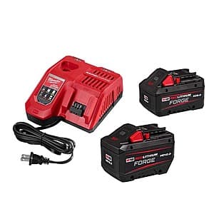 Milwaukee M18 18V REDLITHIUM FORGE XC 8.0Ah & HD 12.0Ah Battery Pack w/ Charger $269 + Free Shipping