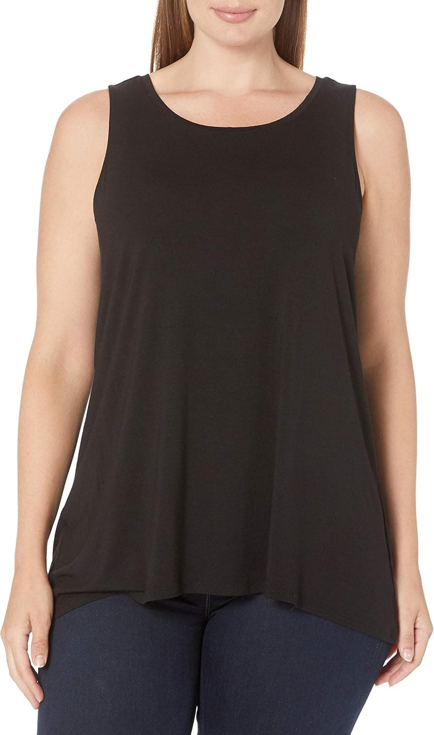 Amazon Essentials Women's Scoop Neck Swing Tank Top