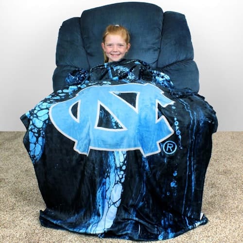 Cozy NCAA Throw Blanket - 65% Off on Amazon