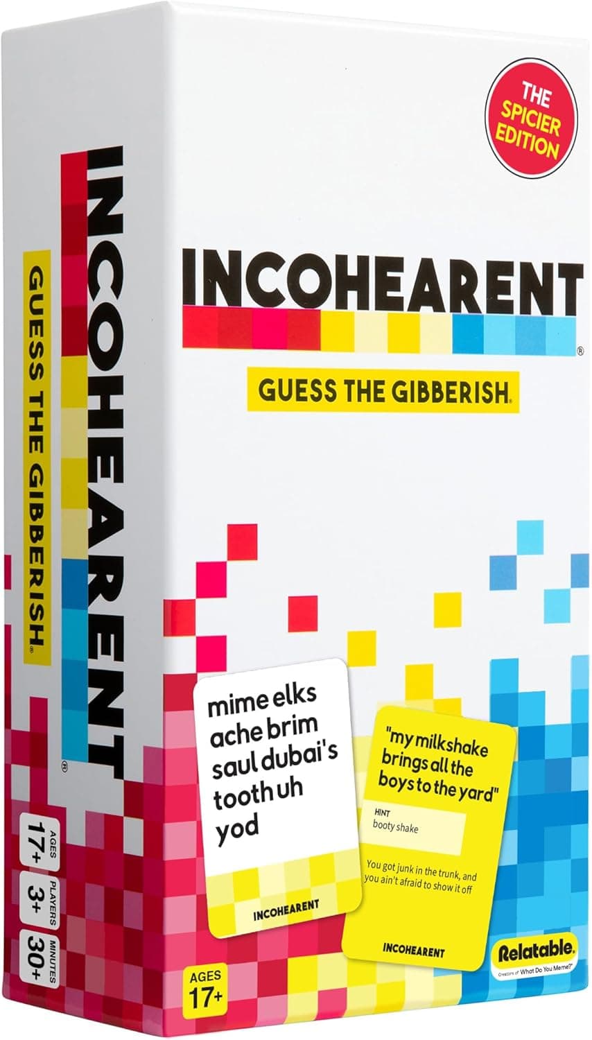 Incohearent: The Hilarious Guess The Gibberish Party Game