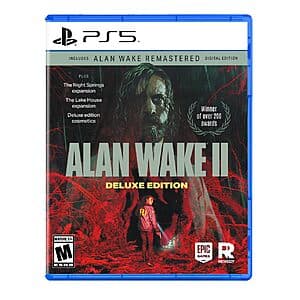 Alan Wake 2 Deluxe Edition for PS5 - Just $30