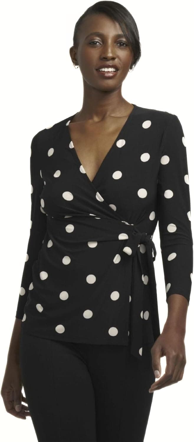 Save Big on Anne Klein Polka Dot Top