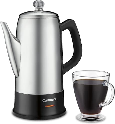 Classic 12-Cup Cuisinart Percolator for Delicious Coffee