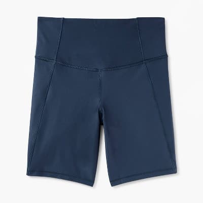 Women's Effortless Support Bike Shorts 8" - All In Motion™ Navy Blue M