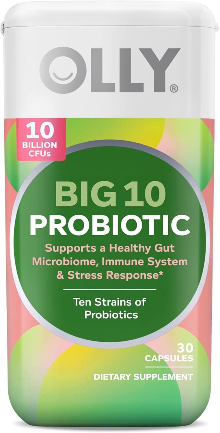 Boost Gut Health with OLLY Big 10 Probiotic