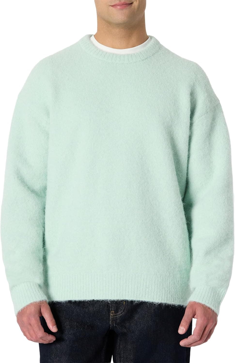 Cozy Pastel Green Sweater - 50% Off Amazon Essentials